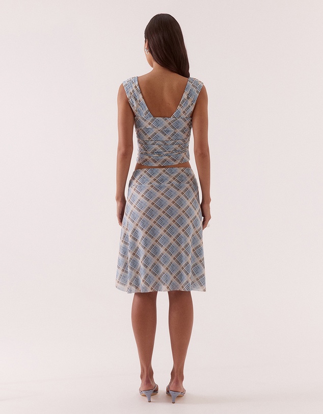 SOVERE - Novalyn Plaid Skirt