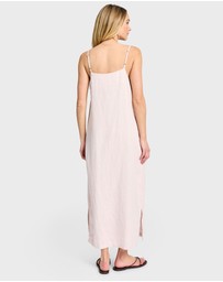 Academy Brand - Essential Linen Slip Dress