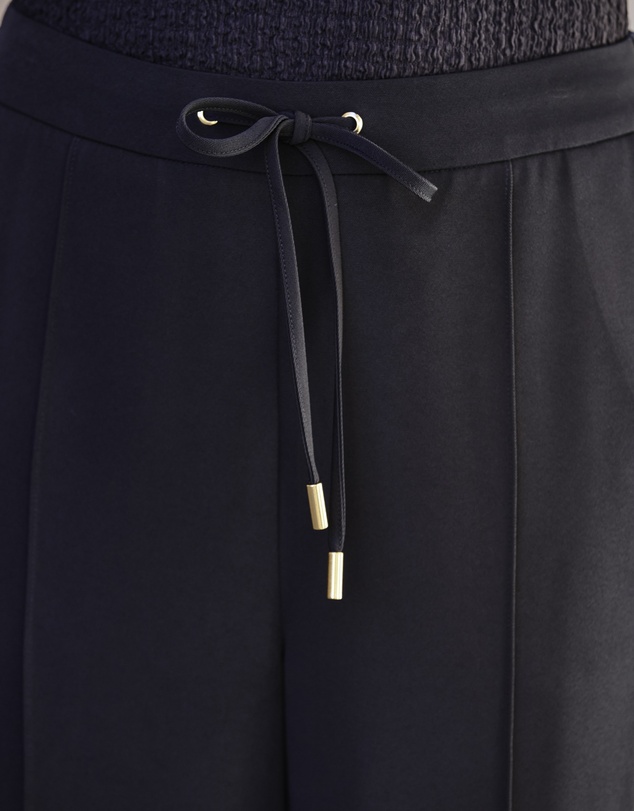 Sosandar - Side Stripe Tapered Trousers