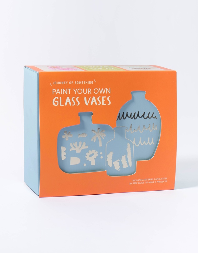 Journey Of Something - Paint Your Own Glass Vases