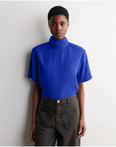 COS - Draped Scarf Detail Top