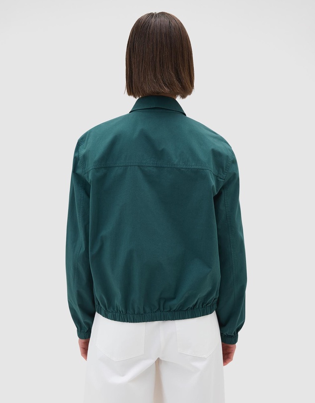 Oroton - Pleated Bomber Shirt