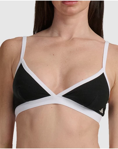 adidas Sportswear - Active Essentials Cotton Contrast Triangle Bralette