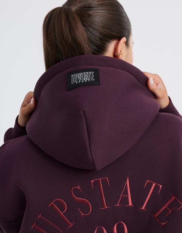 Upstate - Off-Duty Hoodie - Merlot