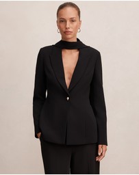 Forever New - Sasha Scarf Blazer