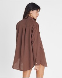 Heaven Australia - Garnet Boyfriend Shirt