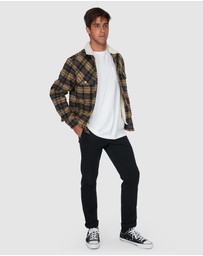 RVCA - Daggers Plaid Sherpa Jacket
