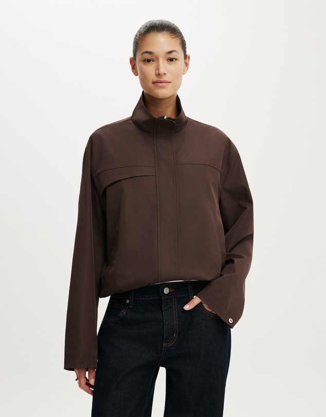 Cotton On - Arlo Funnel Neck Jacket