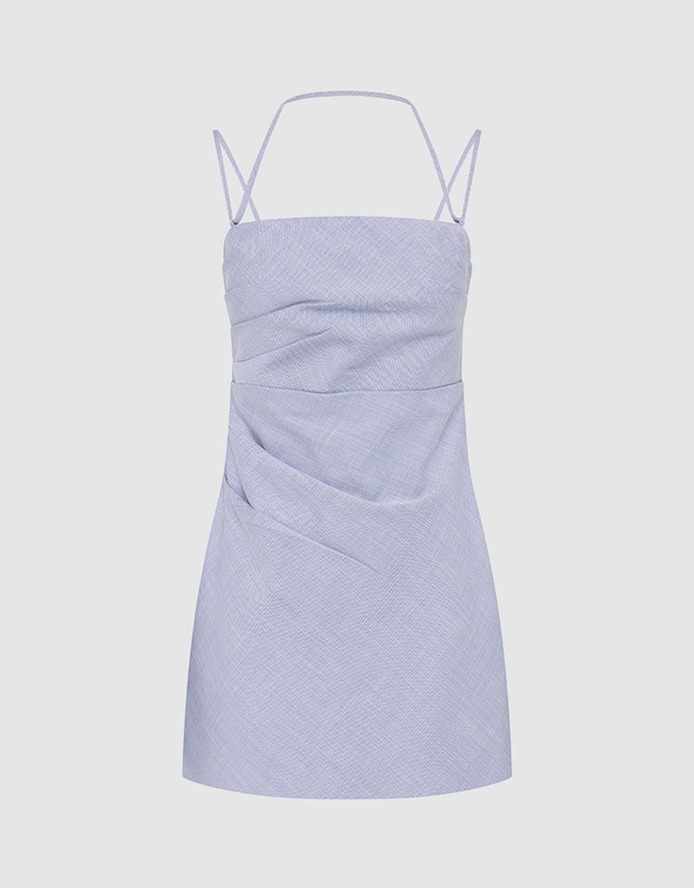 Shona Joy - Asher Draped Mini Dress