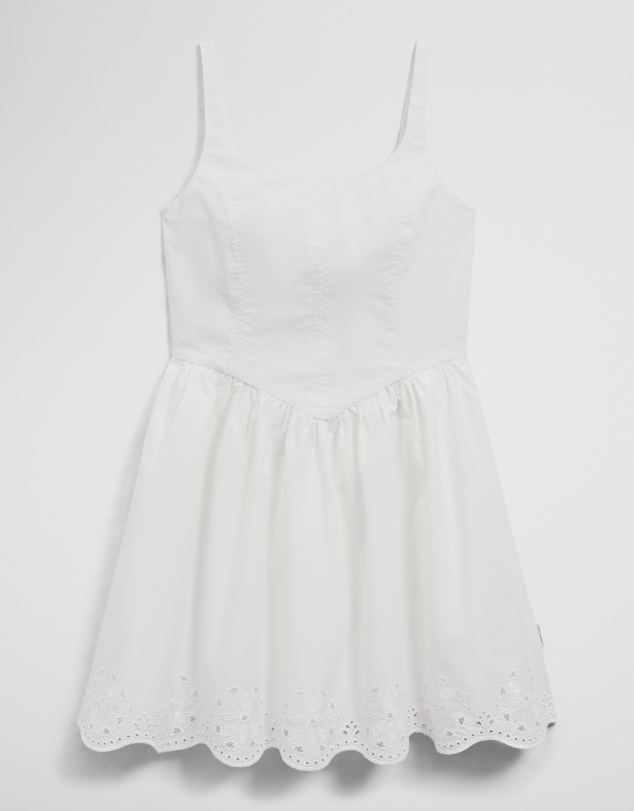 Country Road - Teen Sleeveless Cutwork Mini Dress