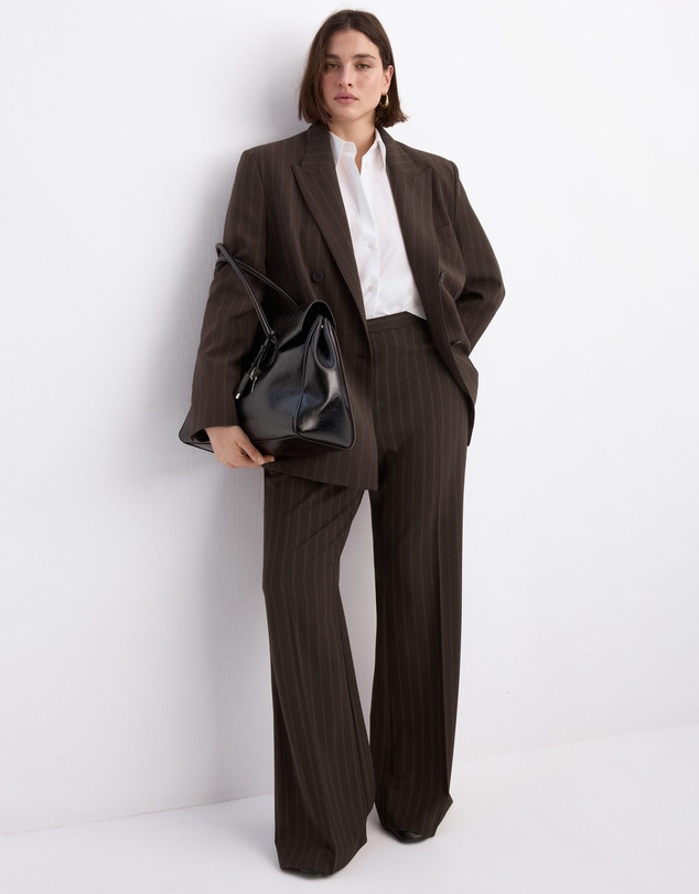 M.N.G - Pinstripe Suit Trousers