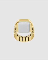 Fossil - Raquel Watch Ring Gold Analogue