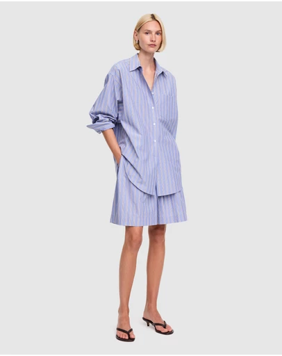 ARKET - Pima Striped Culottes