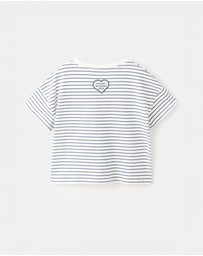 M.N.G - Stripes T-Shirt - Kids-Teens