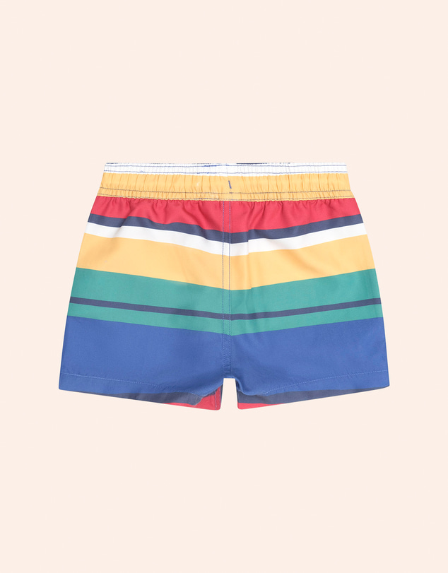 Huxbaby - Variegated Stripe Boardshorts - Babies-Teens
