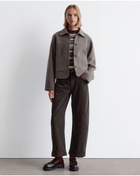 & Other Stories - Collared Wool Jacket
