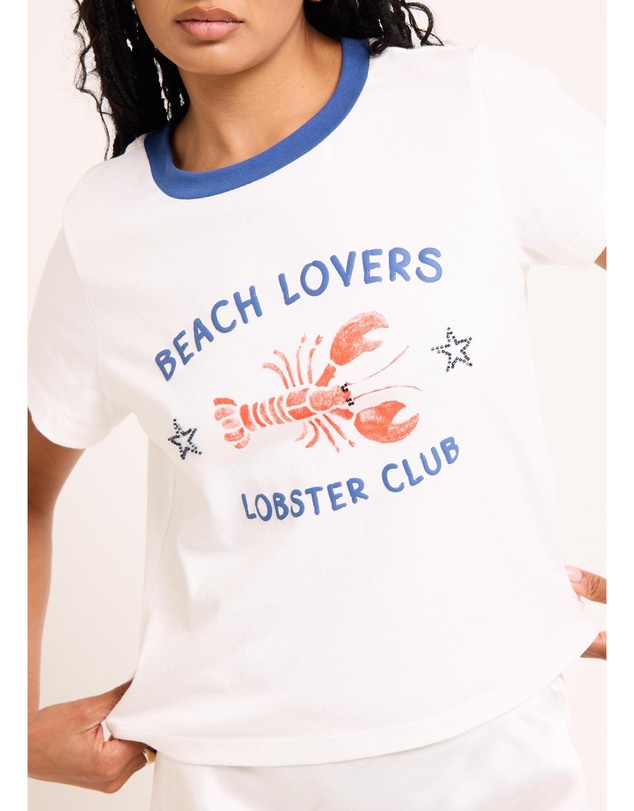 Subtitled - Lobster Club Short Sleeve T-Shirt