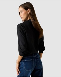 GUESS - Flore Logo Hotfix Shirt
