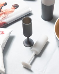 porter green - seff | silicone unbreakable champagne flutes