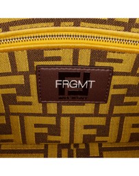 Pre-Loved by Azura Reborn - Pre-Loved fendi Patterned Textile Shoulder Bag with Adjustable Strap and Clasp Closure