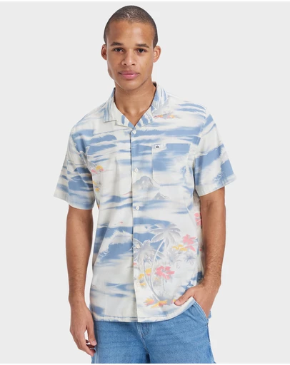 Quiksilver - Mens Beach Club Short Sleeve Shirt