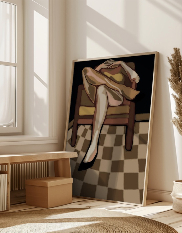 Olive et Oriel - KH Studio - After the Party by Karla Hyman Art Print