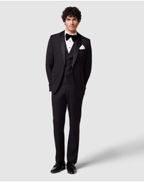 Politix - Charlton Black Tie Chintz Vest