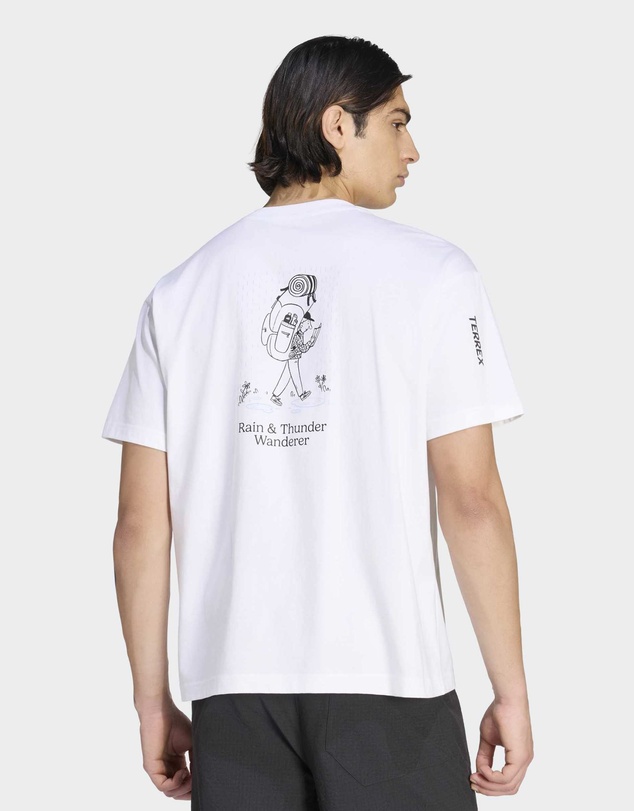 adidas Performance - TERREX WANDERER GRAPHIC T-SHIRT Mens