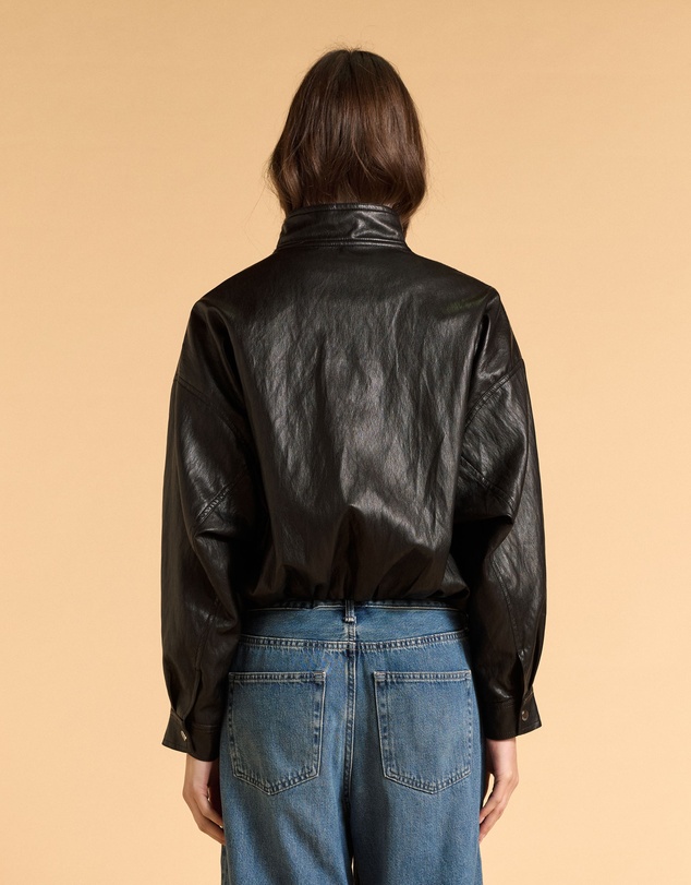 MVN - Soft Faux Leather Jacket