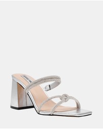 Steve Madden - Catlyn Silver Heels