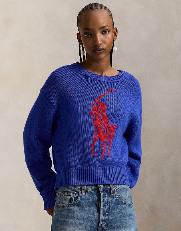 Polo Ralph Lauren - Big Pony Cotton Crewneck Sweater