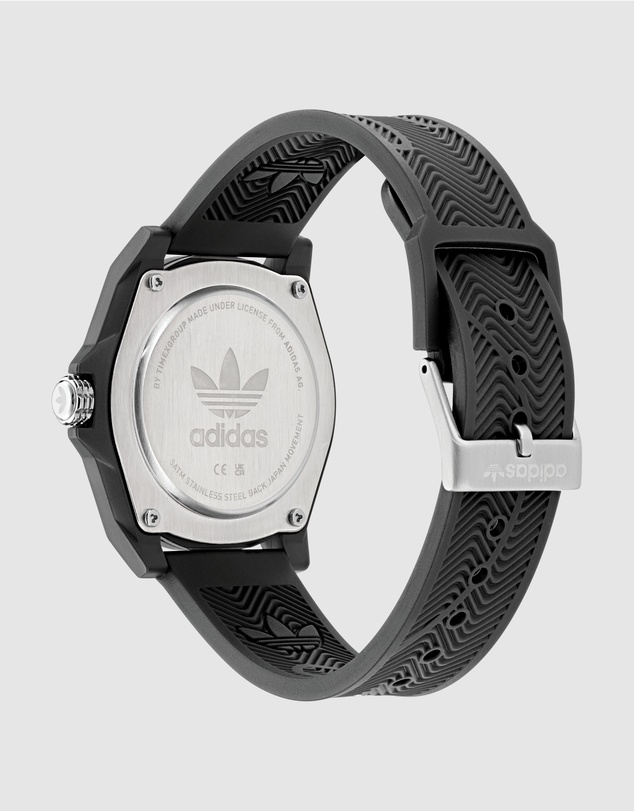 adidas Originals - Project Four 41mm Black Resin Watch