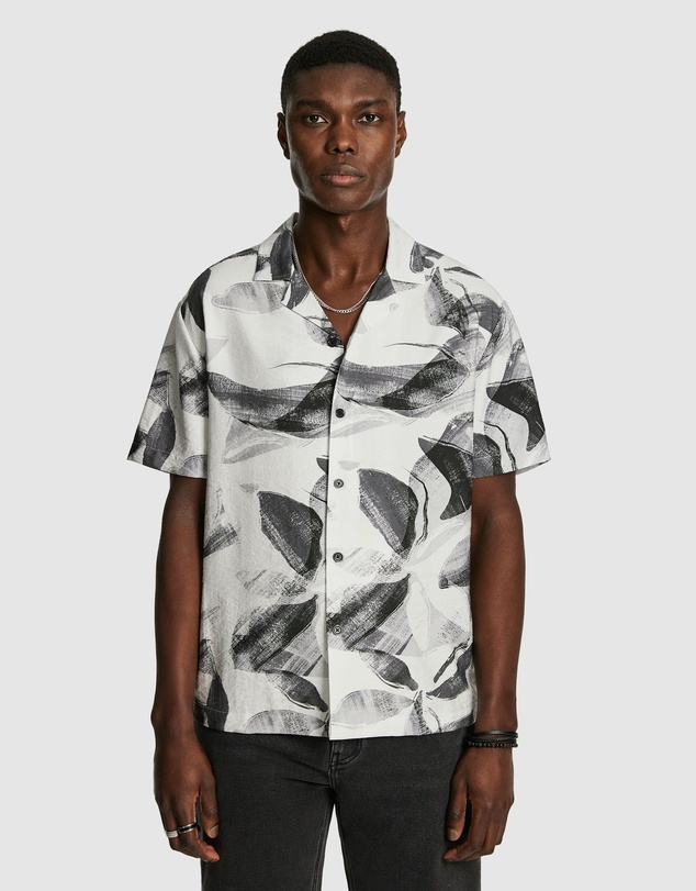 yd. - Foster Print Shirt