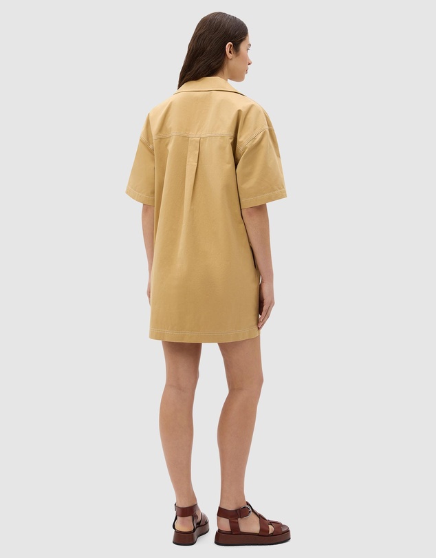Oroton - Drill Popover Dress