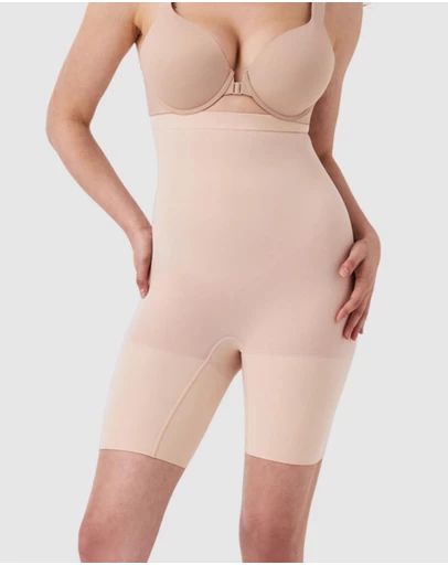 Spanx - SPANXsculpt Seamless Power High-Waisted Mid-Thigh Short