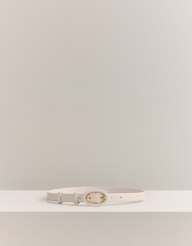 Trenery - Onna Belt in Marshmallow