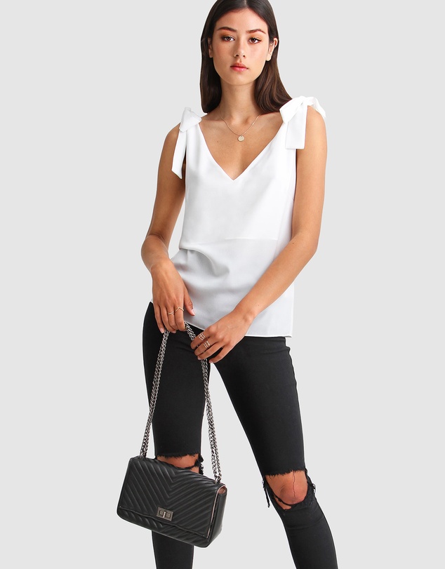 Belle & Bloom - Feel For You V-Neck Top
