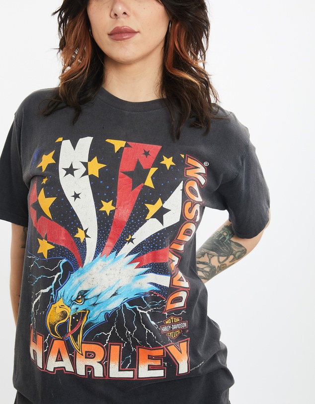 Vintage by The Real Deal - Pre Loved - 90s Harley Davidson Tee