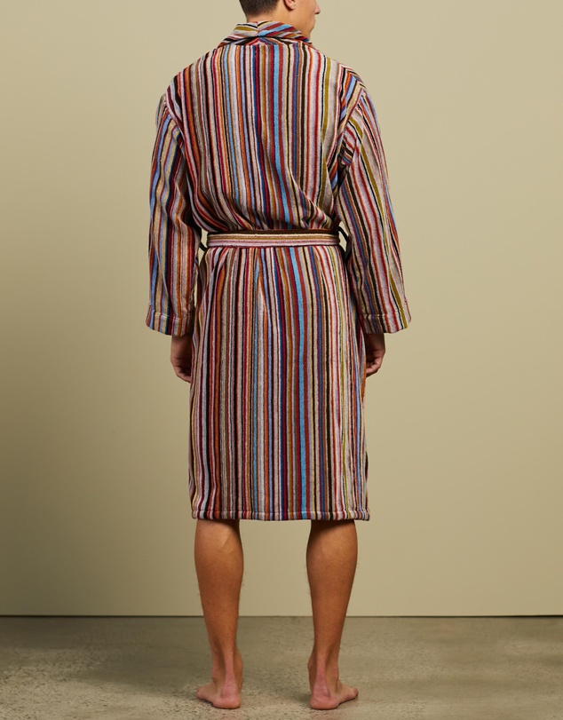 Paul Smith - Signature Stripe Woven Cotton Dressing Gown