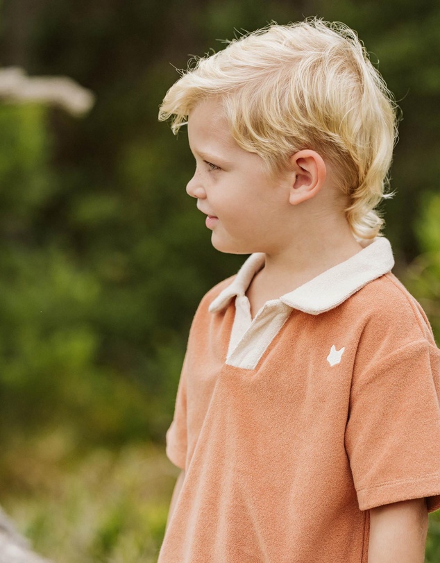Fox & Finch - Phoenix Organic Terry Polo - Kids