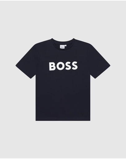BOSS - Short Sleeve Tee-Shirt - Kids-Teens