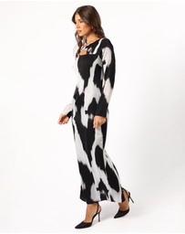 Petal & Pup - Christah Maxi Dress - Black/White