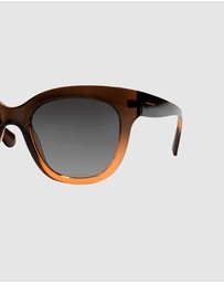 Hawkers Co - HAWKERS - Fusion Brown AUDREY Sunglasses for Men and Women UV400