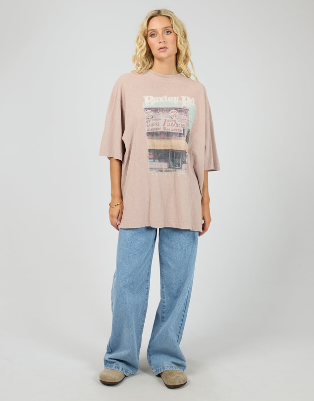 All About Eve - Fields Oversized Tee Fawn