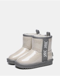EVERAU - Australian Shepherd Ugg Kids Coated Classic UGG Boots
