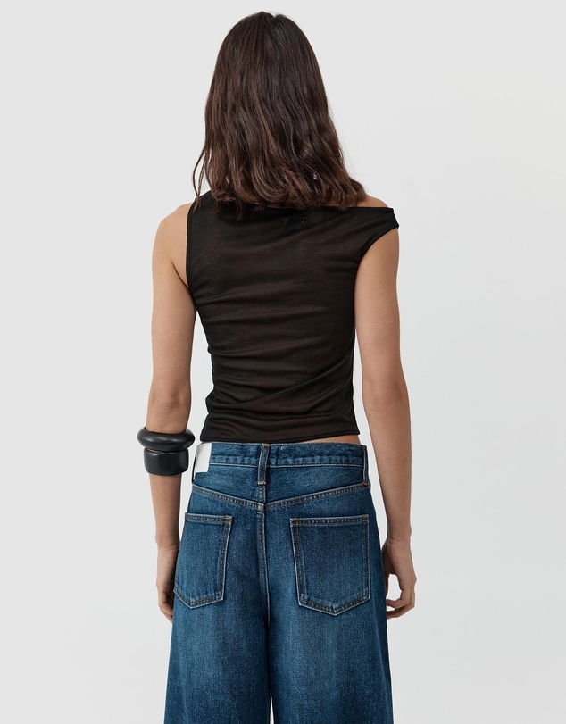 St. Agni - Fine Jersey Asymm Top