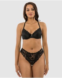 Parfait - Luxlacy Unlined Wired Lace Bra with Side Support