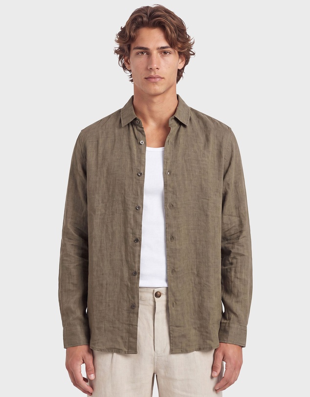 Academy Brand - Mick Linen Shirt