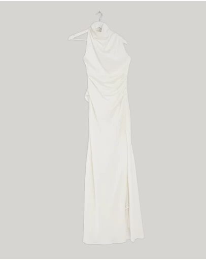 Revibe - Repaired MISHA The Constantina Satin Gown - AU 6