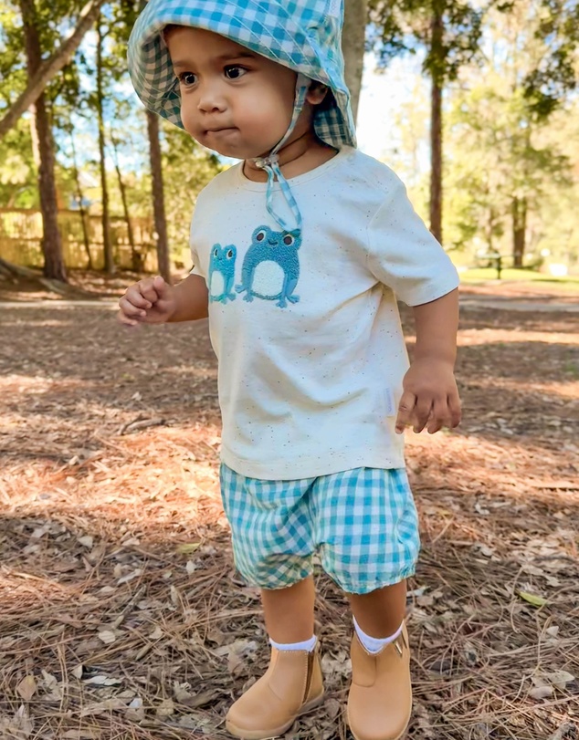 Purebaby - Short and Tee Set-Babies